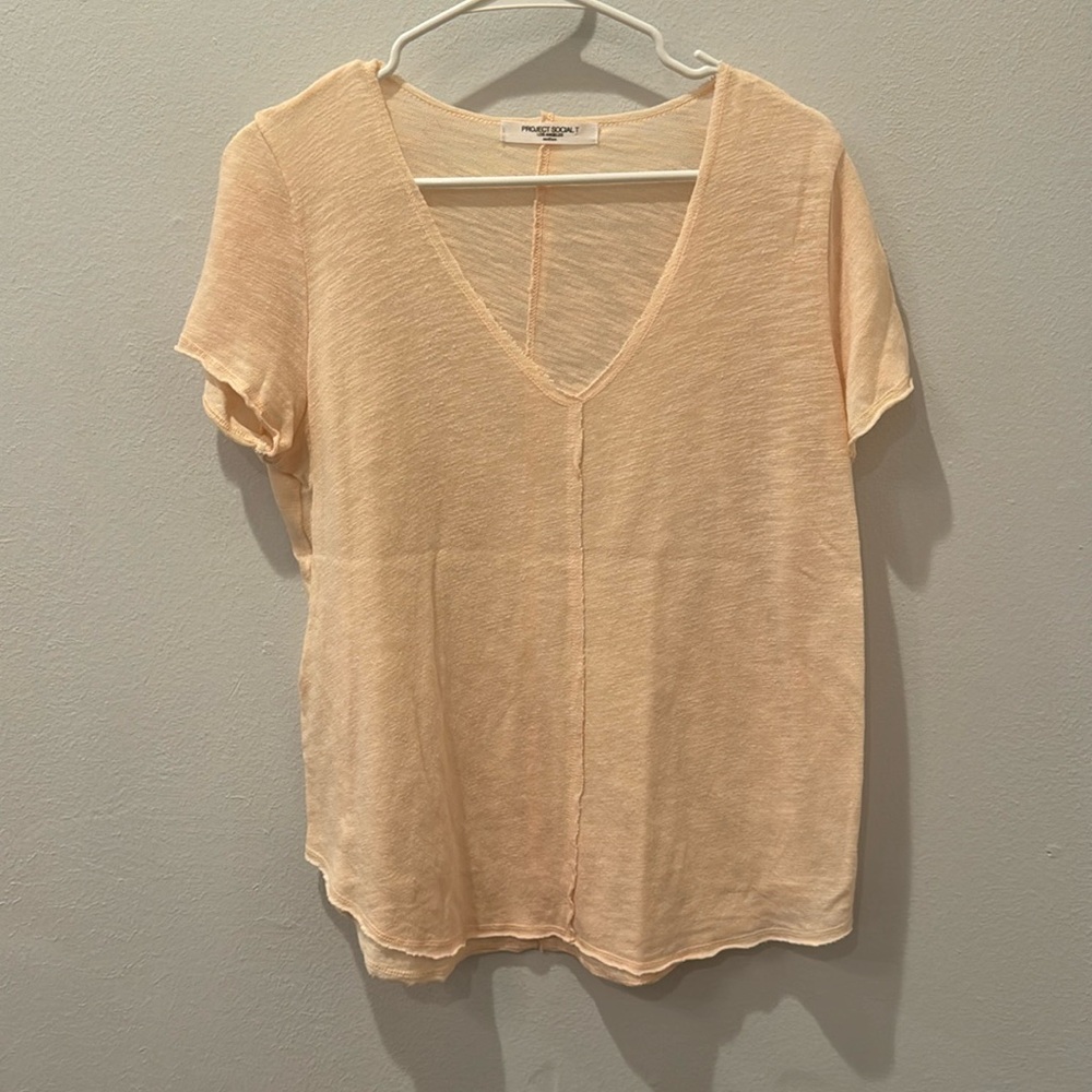 Peach project social tee Tshirt